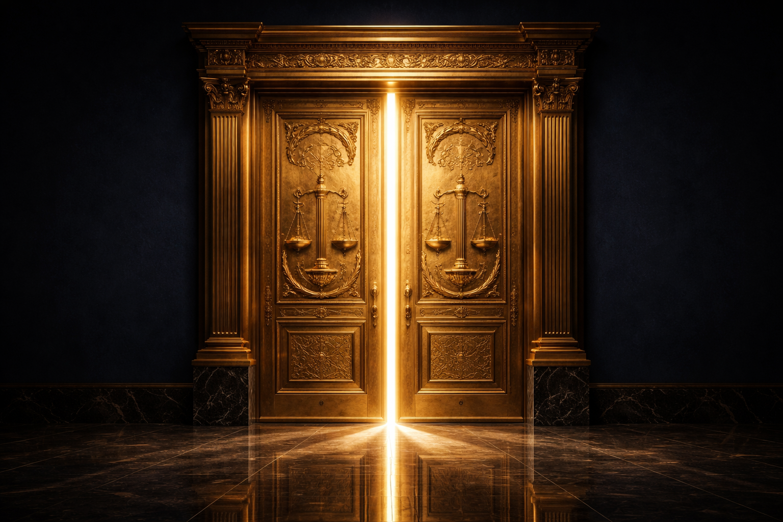 Golden doors — gateway to Uzbekistan